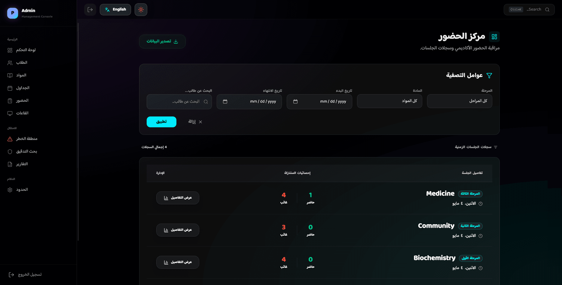 Reports & Exports